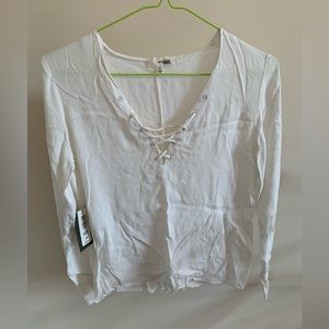 Women white blouse XS